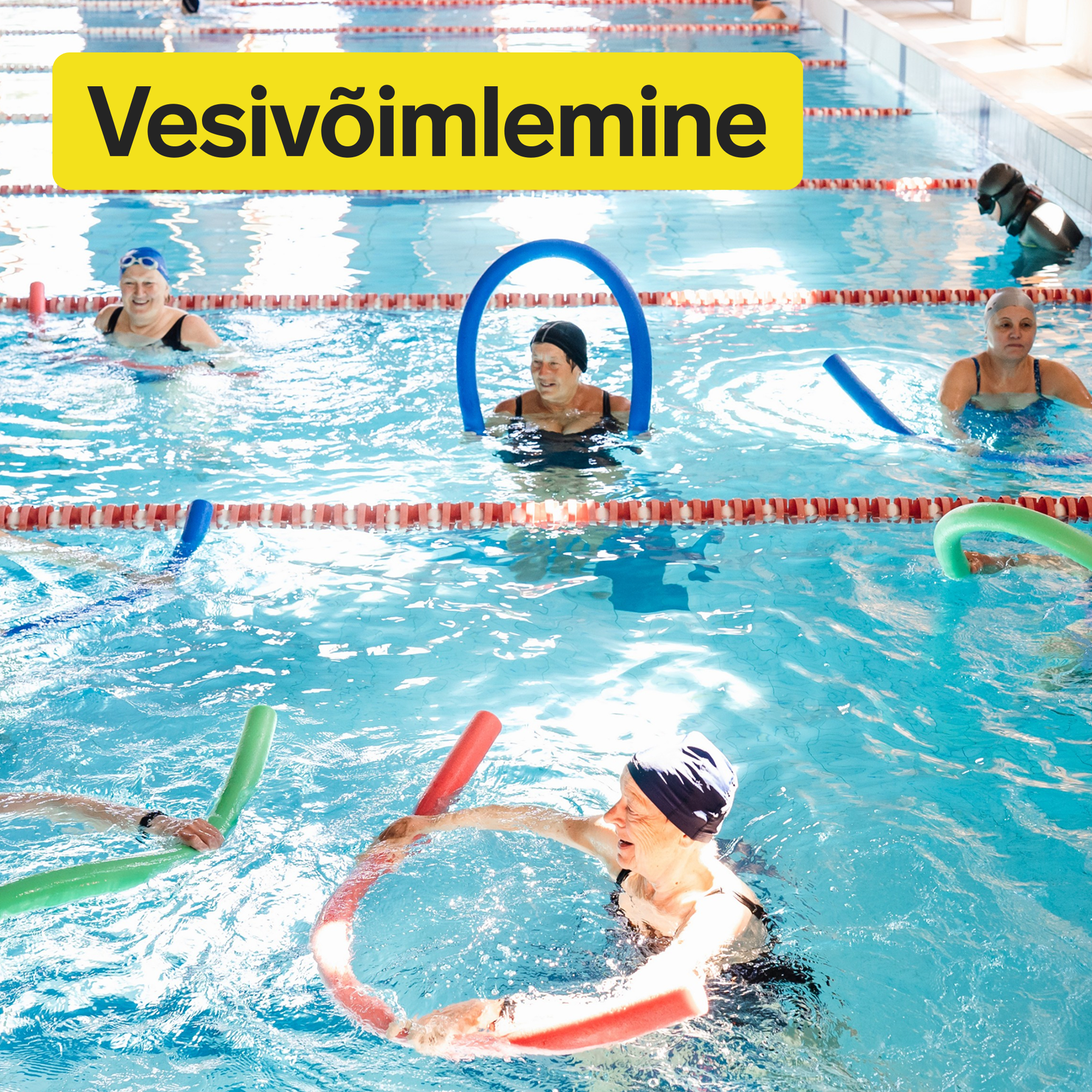 Vesivõimlemine Nõmme ujulas 2